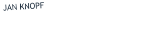 JAN KNOPF  Power vocalist Jan Knopf has years of  experiences singing in his own bands, even leading in a rock musical.